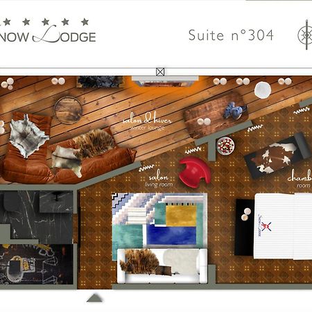 Snow Lodge Hotel Courchevel 1850 Exteriör bild