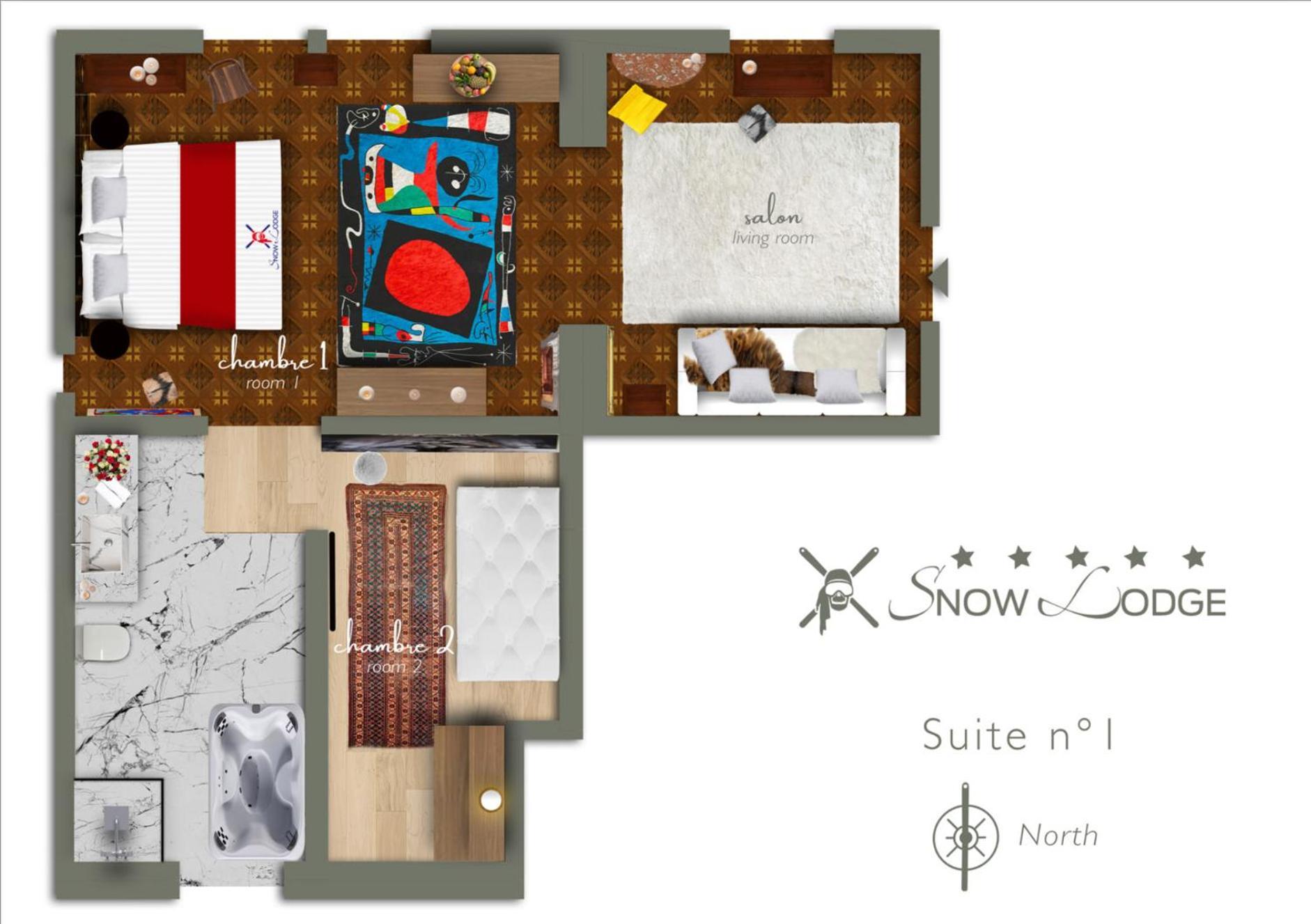 Snow Lodge Hotel Courchevel 1850 Exteriör bild
